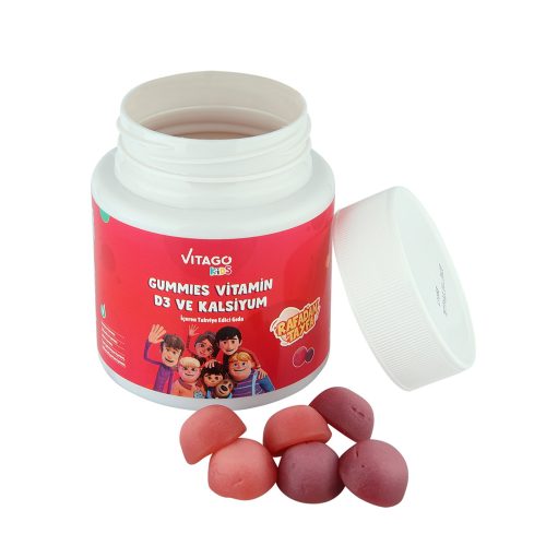 ⁦Vitago Kids Gummies Vitamin D and calcium⁩ - الصورة ⁦2⁩