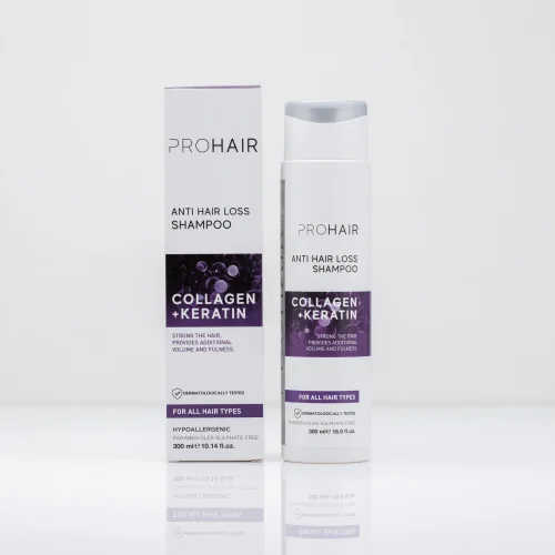 ⁦Prohair Collagen + Keratin Conditioner 300ml⁩ - الصورة ⁦2⁩