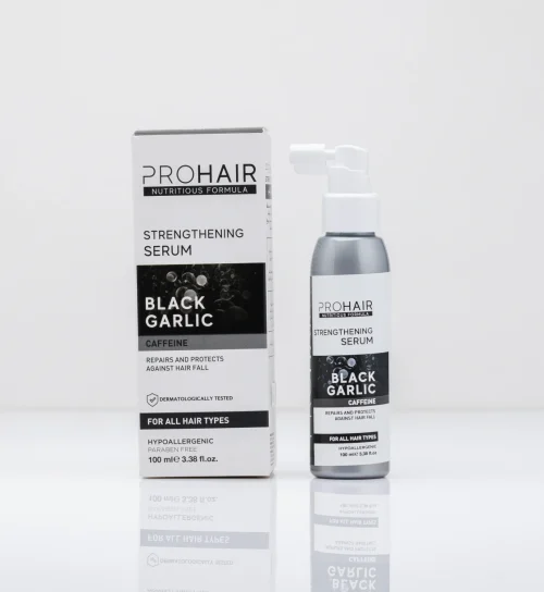 ⁦Prohair Black Garlic Strengthening Serum 300ml⁩ - الصورة ⁦2⁩