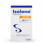 ISOLONE 20 mg 30 Cap (Prednisolone)